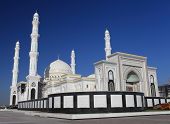 stock photo of religion  - beautiful mosque in Astana Islam religion culture - JPG 