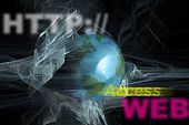 image of internet technology  - Website access - JPG 