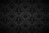 image of black  - Seamless wallpaper pattern - JPG 