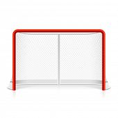 foto of competition  - Ice hockey net - JPG 