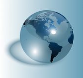 stock photo of earth  - Earth blue - JPG 