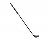 picture of golf  - Realistic golf club in retro style on white background - JPG 