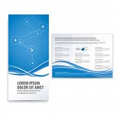 image of finance  - tri fold business brochure template - JPG 