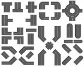 stock photo of map  - City map creation kit  - JPG 