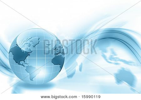 Picture or Photo of Best Internet Concept of global business from concepts series