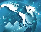 stock photo of future technology  - best concept of global business - JPG 